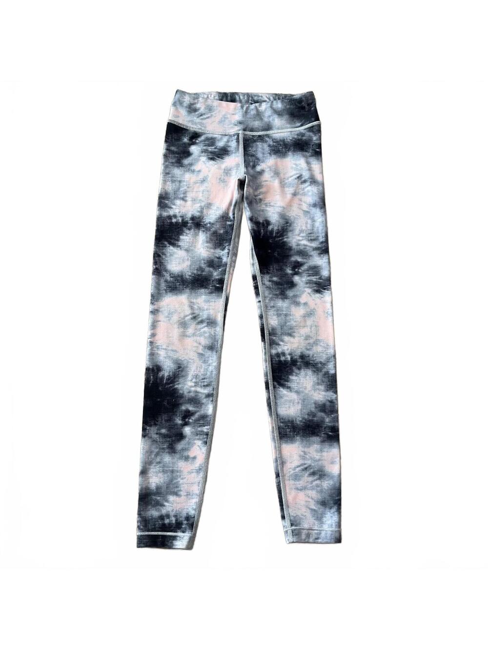 Athleta Girls Chit Chat Printed Leggings Size Medium 8-10